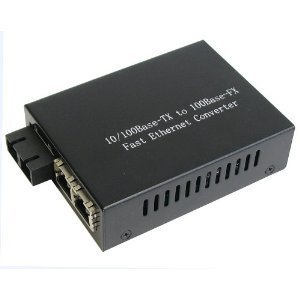 EB-LINK全新三年质保光纤收发器 10/100M百兆单模双纤20KM一光两电 SC接口详解